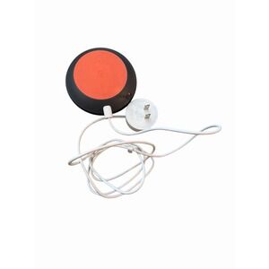 ⭐️⭐️⭐️⭐️⭐️ Google Home Mini 1st Gen Model H0A Gray Orange w/ White Power Cord